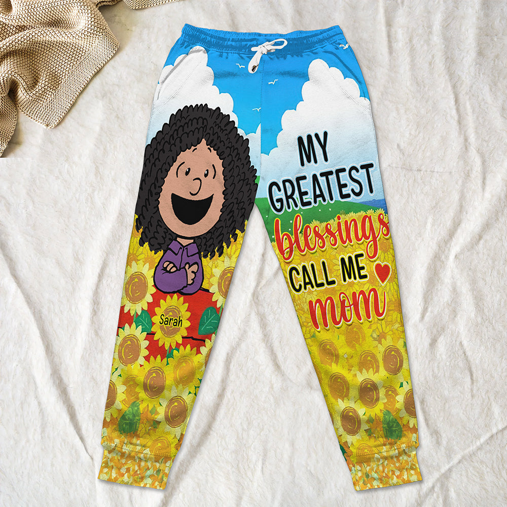Personalized Gifts For Mom Unisex Joggers Sweatpants Greatest Blessing 05xqqn241224hh - Shorts and Pants - GoDuckee