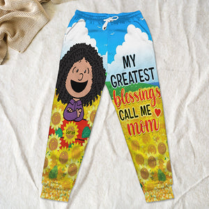 Personalized Gifts For Mom Unisex Joggers Sweatpants Greatest Blessing 05xqqn241224hh - Shorts and Pants - GoDuckee