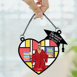 Personalized Gifts For Graduation Suncatcher Window Hanging Ornament 03NAQN070524 - Ornaments - GoDuckee