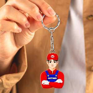 Personalized Gifts For Game Lovers Keychain 033qhhu180125pa Game Characters - Keychains - GoDuckee