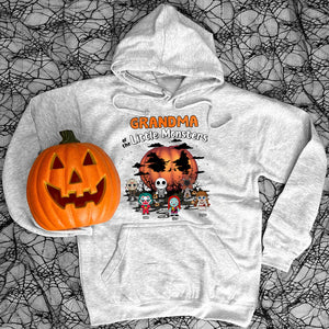 Family Of The Little Monsters, Gift For Family, Personalized Shirt, Horror Movie Kids Shirt, Halloween Gift 01HUHU280723HA - Shirts - GoDuckee