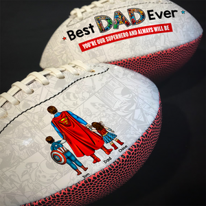 Personalized Gift For Dad American Football Father's Day Super Dad 02ACHU030425PA - American Football - GoDuckee