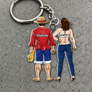 Personalized Gifts For Couple Keychain 02qhhu090125pa - Keychains - GoDuckee