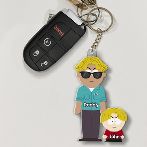 Dad Keychain - Personalized Gifts For Dad 03QHHU160525HG - Keychains - GoDuckee