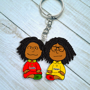 Personalized Gifts For Friends Keychain 04QHHU150124HH - Keychains - GoDuckee