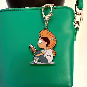 Personalized Gifts For Cat Lover Keychain 03QHHU130325TM - Keychains - GoDuckee