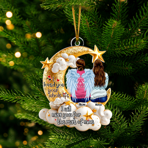 Personalized Christmas Gifts For Family Acrylic Ornament 04HULU231024TM - Ornament - GoDuckee