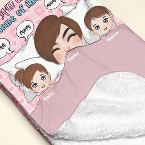 Personalized Gifts For Mom Blanket All The Love None Of The Sleep 03KAMH310124HH - Blankets - GoDuckee