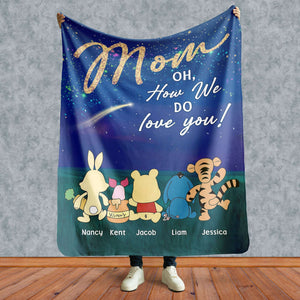 Personalized Gifts For Mom Blanket We Do Love You 03htpu010224 - Blankets - GoDuckee