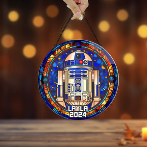 Personalized Gifts For Movie Fans, Movie Characters Christmas Suncatcher Ornament 03OHLU110924 - Ornament - GoDuckee