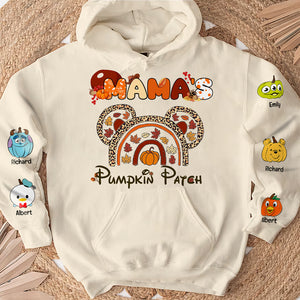 Personalized Gifts For Mama Shirt Halloween Pumpkin 02XQLU280824 - AOP Products - GoDuckee