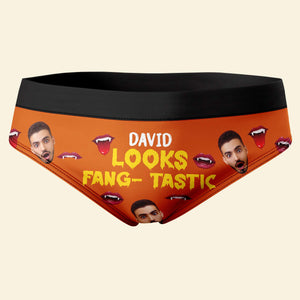 Personalized Gifts For Couple Boxer Briefs Custom Face Photo Halloween 01XQMH020824 - Boxer Briefs - GoDuckee