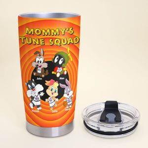 Personalized Gifts For Mom Tumbler 03kamh040225 Mommy's Tune Squad - Tumbler Cup - GoDuckee