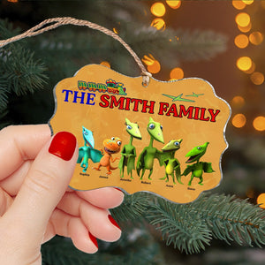 Christmas Ornament, Personalized Family Ornament, Family Tree Ornament, Gifts for Family, 01OHPO241123 - Ornament - GoDuckee