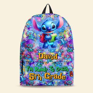 Cartoon Backpack Personalized Gifts For Kids 01hutn170625 - Backpack - GoDuckee