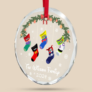 Personalized Gifts For Family Christmas Ornament 02natn0108024 - Ornament - GoDuckee