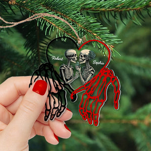 The Couple, Personalized Ornament, Christmas Gifts For Couple, 05OHPO301023 - Ornament - GoDuckee