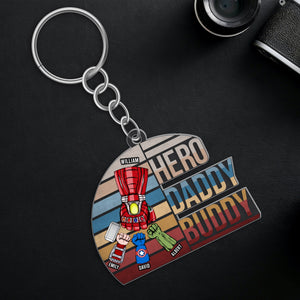 Personalized Gifts For Dad Keychain 04toqn250524ha - Keychains - GoDuckee