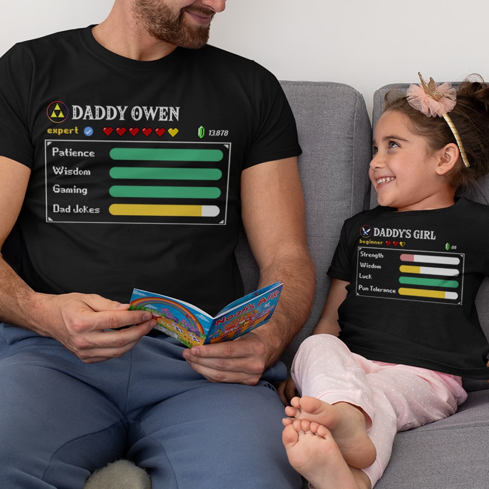 Daddy-cc-shirt-all3-04huhn080623 Personalized Shirt - Shirts - GoDuckee