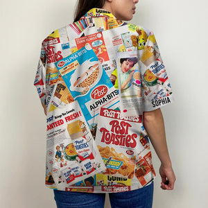 Cereal-Personalized Hawaiian Shirt - Cereal Gifts- GZ-HW-01naqn280623 - Hawaiian Shirts - GoDuckee