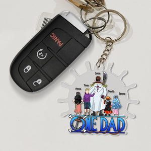 Personalized Gifts For Dad Keychain 02NATN220324PA Father's Day - Keychains - GoDuckee