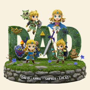 Legend Dad Plaque Personalized Gifts For Dad 02qhtn220425 - Shaped Plaques - GoDuckee
