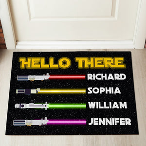 Hello There- Personalized Door Mat GO1DOR- 01naqn221223 - Doormat - GoDuckee