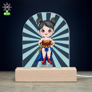 Kids-Personalized 3D Led Light- Gift For Kids- PW-03naqn111223pa - Led Night Light - GoDuckee