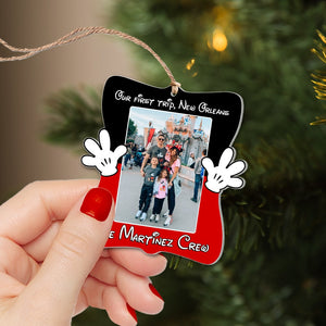 Happiest Trip Custom Photo, Personalized Ornaments, Christmas Gifts For Family & Friends, 07QHPO061123 - Ornament - GoDuckee