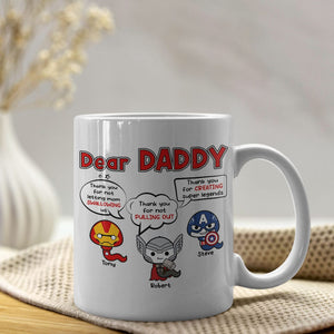 Father, Best Dad Ever, Personalized Mug, Gifts For Dad, 01OHPO190523 - Coffee Mug - GoDuckee