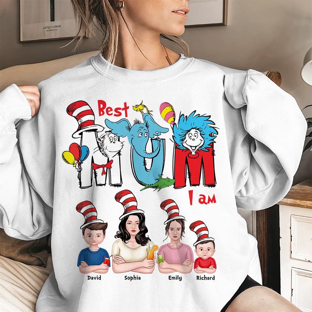 Personalized Gifts For Mom Shirt Best Mum I Am 03ohqn070324tm - 2D Shirts - GoDuckee