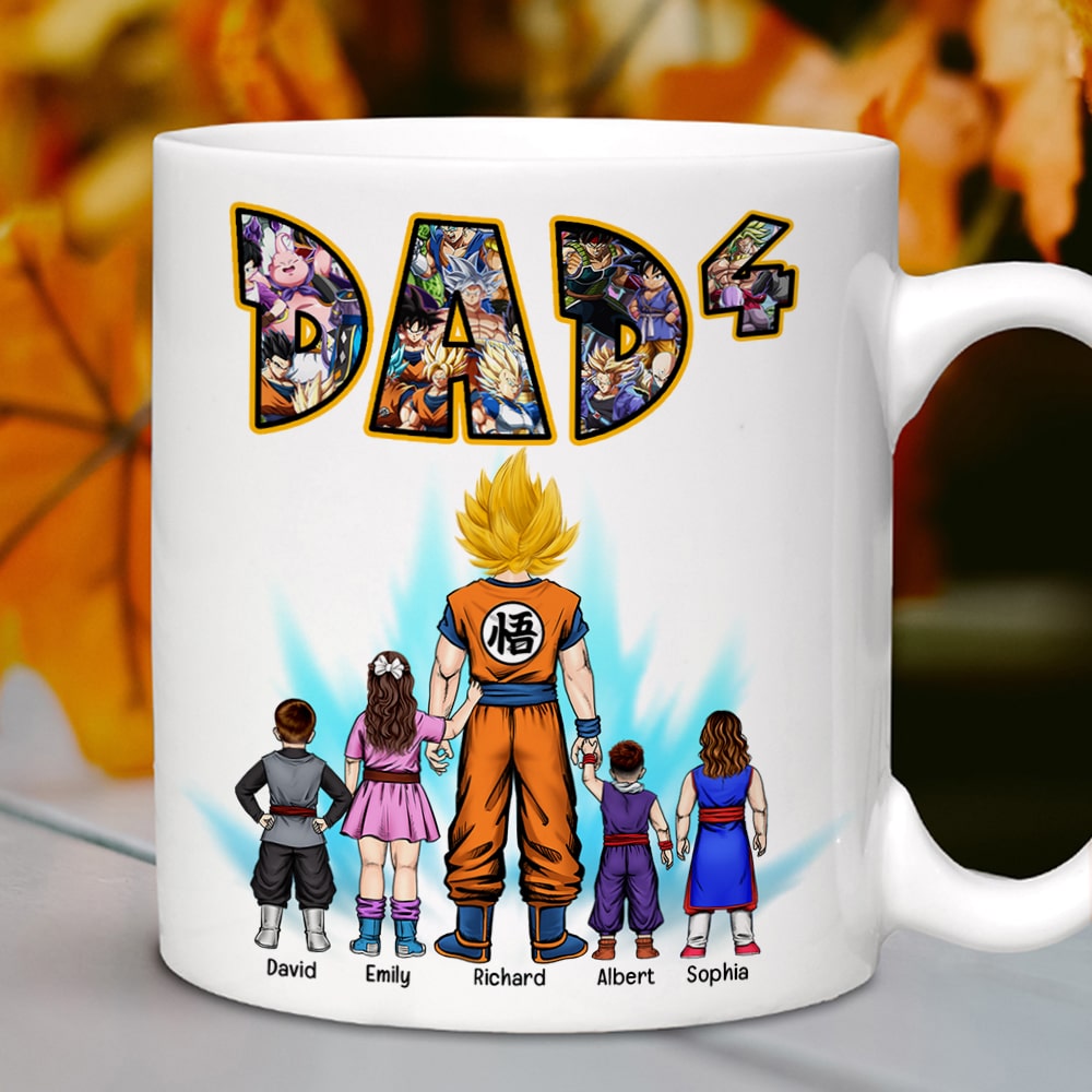 Dad-Personalized Coffee Mug-Gift For Dad- Dad Coffee Mug-09qhqn151223hh - Coffee Mug - GoDuckee