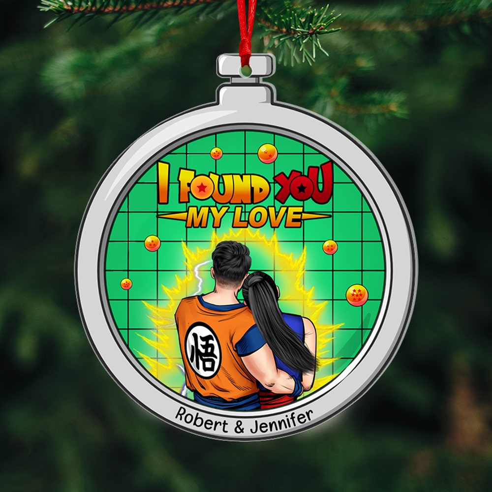 I Found You My Love -Personalized Ornament -Gift For Him/ Gift For Her-Christmas Gift- Couple Ornament PW-CSO-ACRYLIC- 012htqn270923hh - Ornament - GoDuckee
