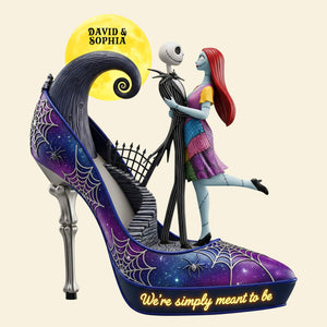 Personalized Gifts For Couple Plaque We're Simply Meant To Be 02ohtn110725 - Shaped Plaques - GoDuckee