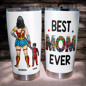 Best Mom Ever - Personalized Mug - Mother's Day Gift For Super Mom - Coffee Mug - GoDuckee