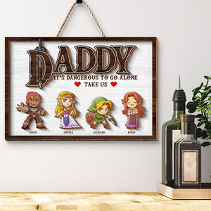 Personalized Gifts For Dad Wood Sign 051naqn220324 Father's Day - Wood Signs - GoDuckee