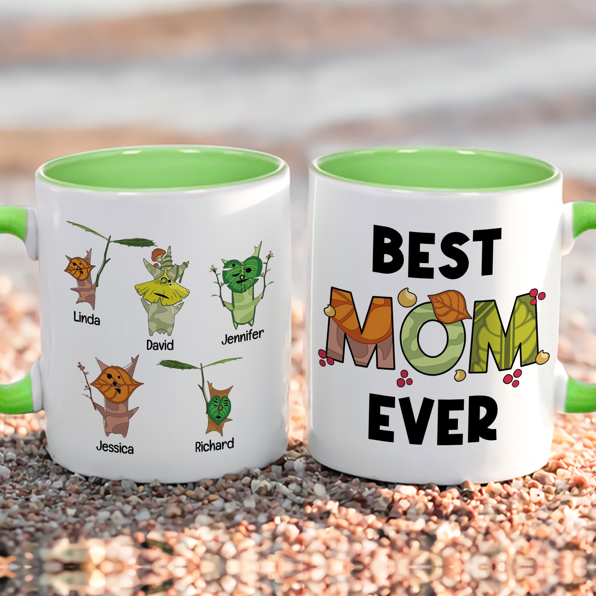 Personalized Gifts For Mom Coffee Mug Best Mom Ever 02naqn220324 - Coffee Mugs - GoDuckee