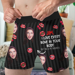 This Is My Favourite-Custom Photo Boxer Briefs For Couples- Funny Couple Boxer- Couple Gift - Boxer Briefs - GoDuckee