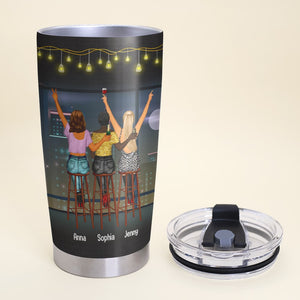 Friendship, What Doesn’t Kill Us Makes Our Drinks Stronger, Personalized Tumbler, Gift For Friend - Tumbler Cup - GoDuckee