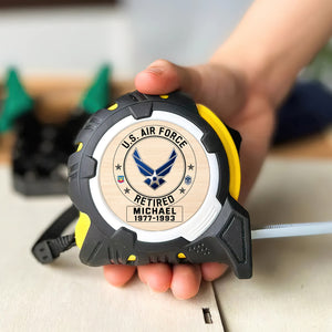 Custom Military Branches Gifts For Veteran Tape Measure 03qhqn040724 - Tape Measures - GoDuckee