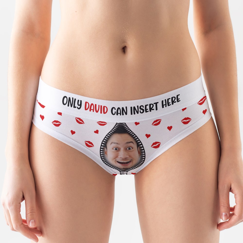 Personalized Gifts For Women Brief Only You Can Insert Here - Boxer Briefs - GoDuckee