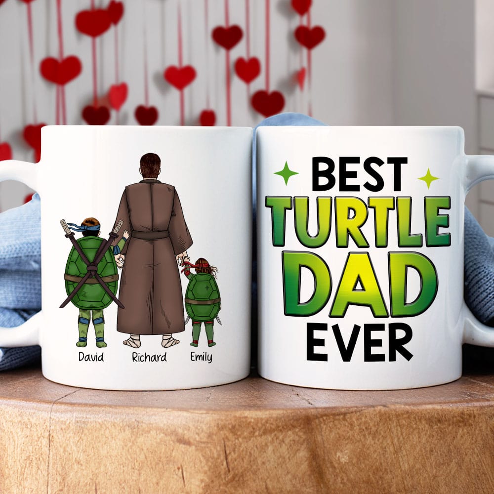 Personalized Gifts For Dad Coffee Mug Best Dad Ever 02naqn010224ha - Coffee Mugs - GoDuckee