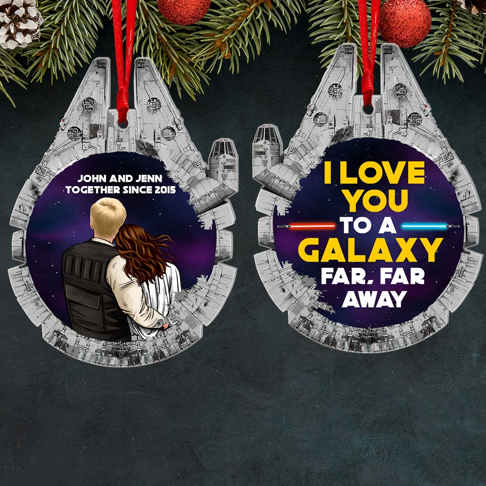 I Love You-Personalized Ornament -Gift For Him/ Gift For Her- Christmas Gift- Couple Ornament-PW-CSO-ACRYLIC-01qhqn280923hh - Ornament - GoDuckee