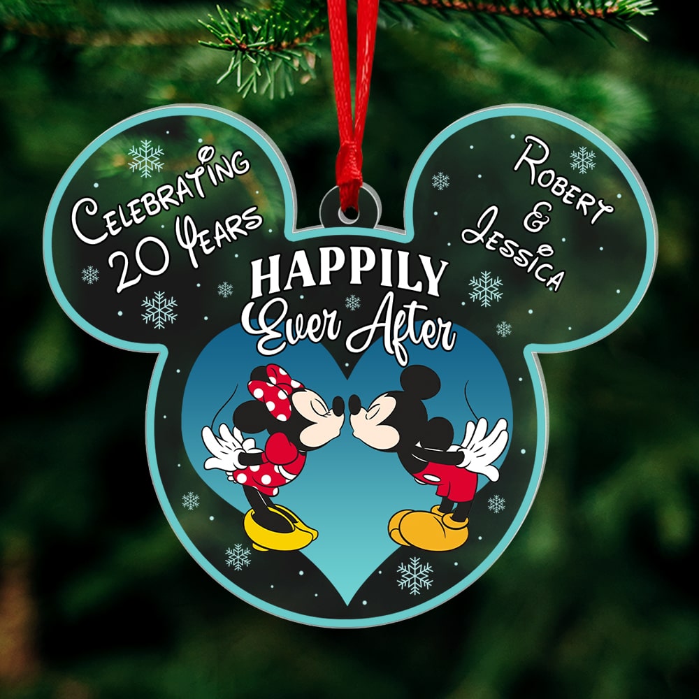 Couple-Personalized Acrylic Ornament-Gift For Couple- Christmas Gift-03qhqn031123 - Ornament - GoDuckee