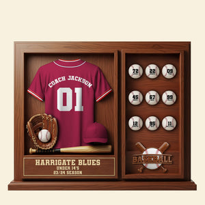 Personalized Gifts For Baseball Coach Acrylic Plaque 03ohtn080725 - Shaped Plaques - GoDuckee