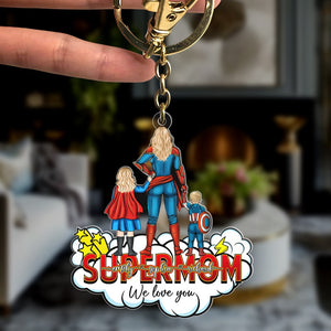 Personalized Gifts For Mom Keychain We Love You 01toqn130324pa - Keychains - GoDuckee