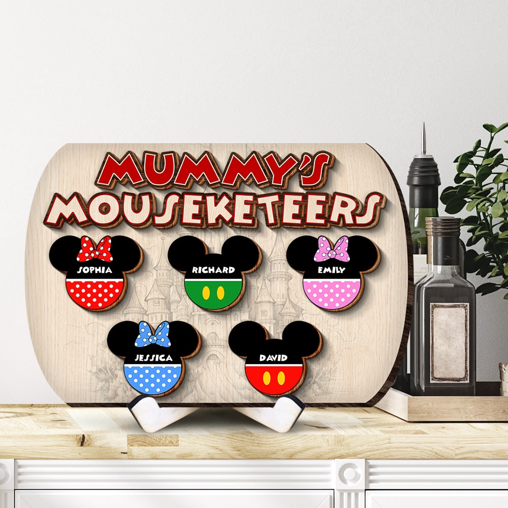 Personalized Gifts For Mom Wood Sign Mummy 06ohqn270224 - Wood Signs - GoDuckee