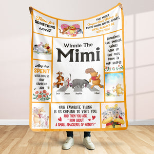 Personalized Gifts For Grandma Blanket 05httn010424 Mother's Day - Blankets - GoDuckee