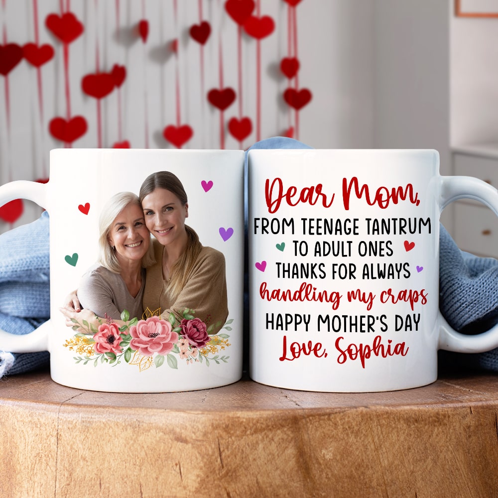 Personalized Gifts For Mom Coffee Mug Handling My Craps - Coffee Mug - GoDuckee