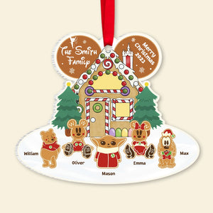 Merry Christmas 2023-Personalized Acrylic Ornament PW17-AONMT- 03htdt021123 - Ornament - GoDuckee